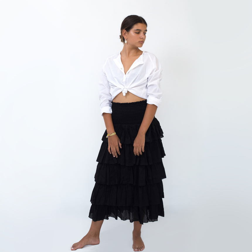 Korcula Skirt in Black