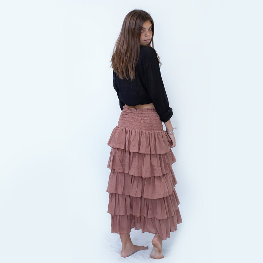 Korcula Skirt in Cocoa