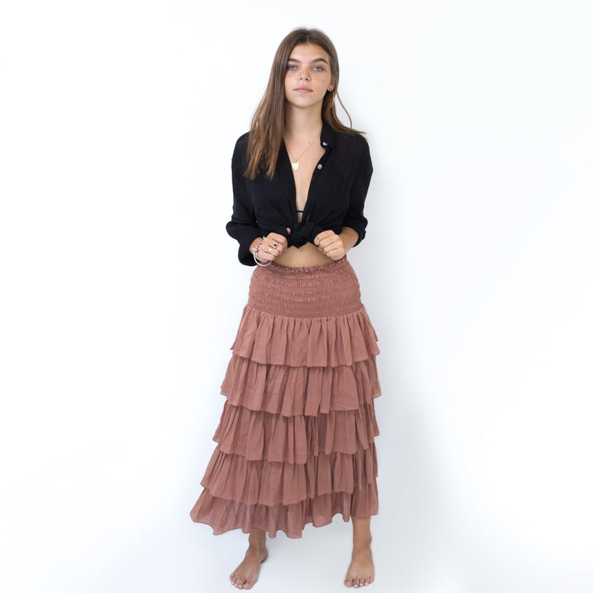 Korcula Skirt in Cocoa