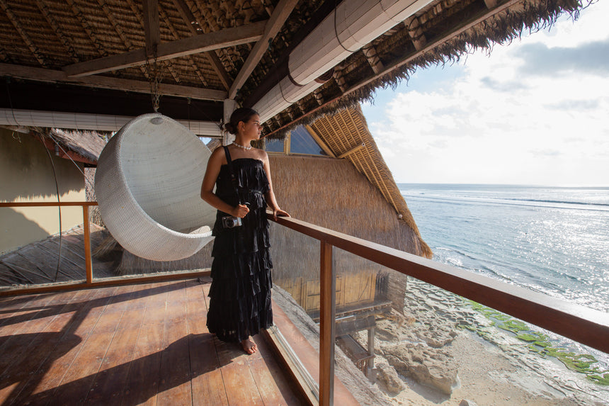 Silba Maxi Dress in Black