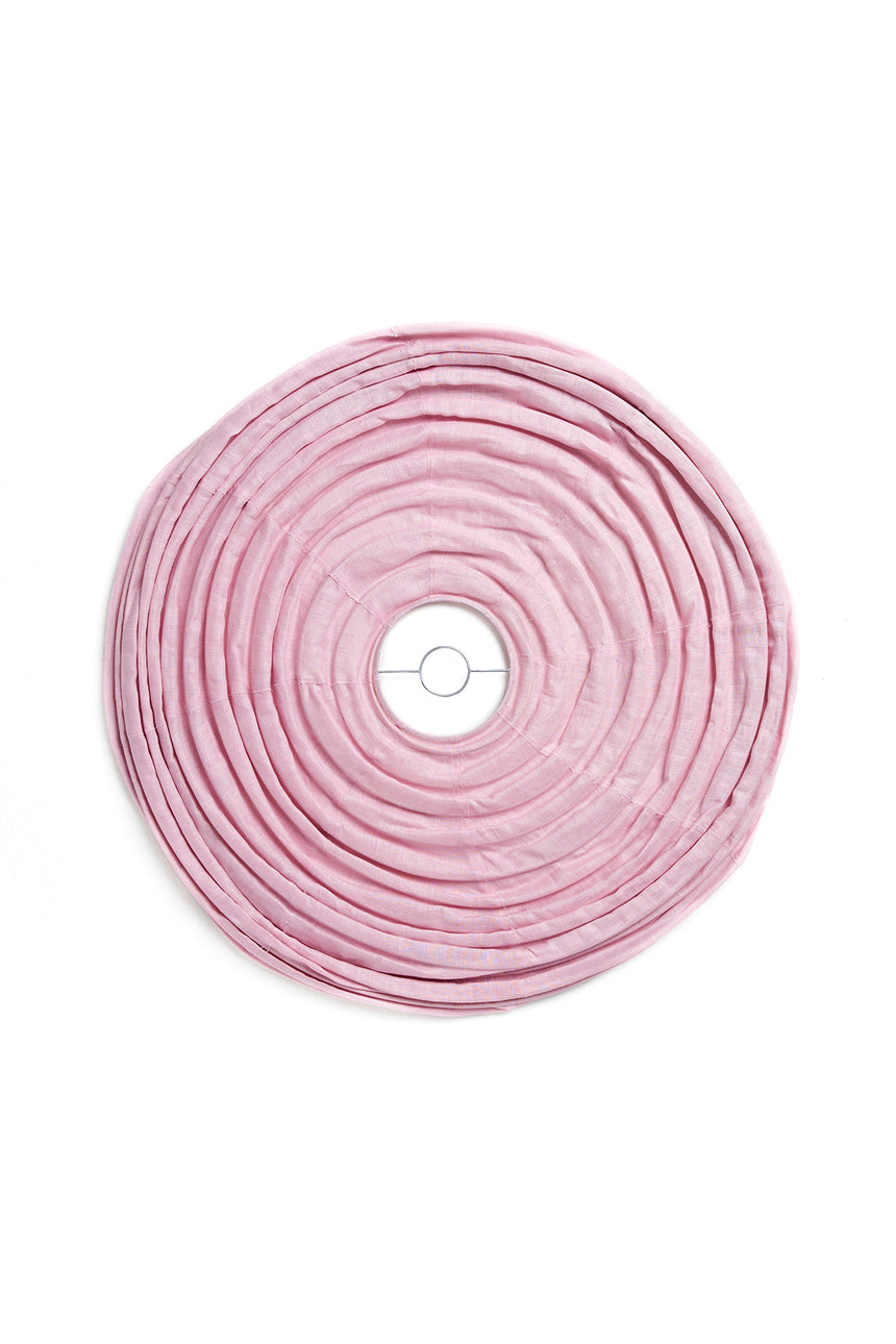 Linen Pink Pear Lantern
