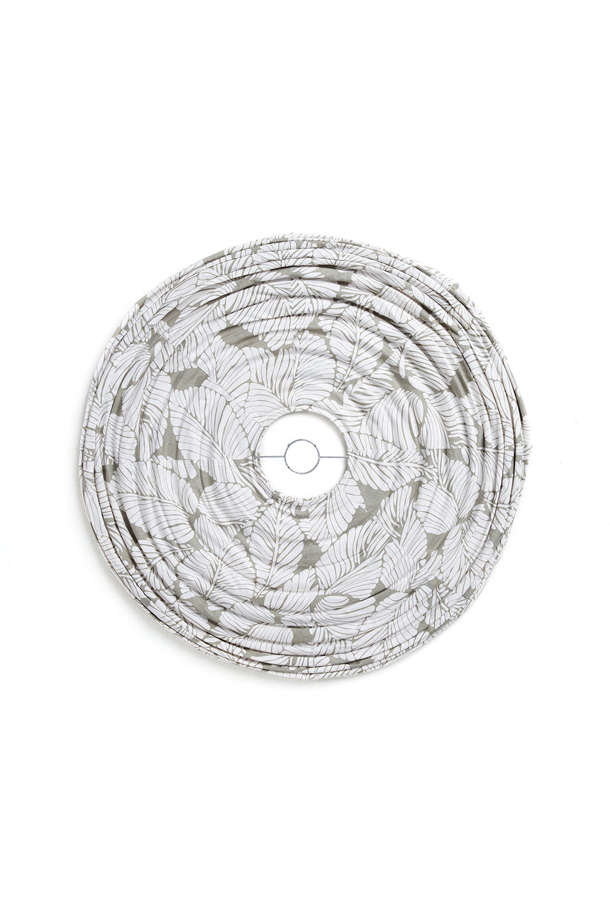 Linen Ivory Round Lantern