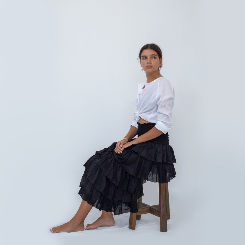 Korcula Skirt in Black