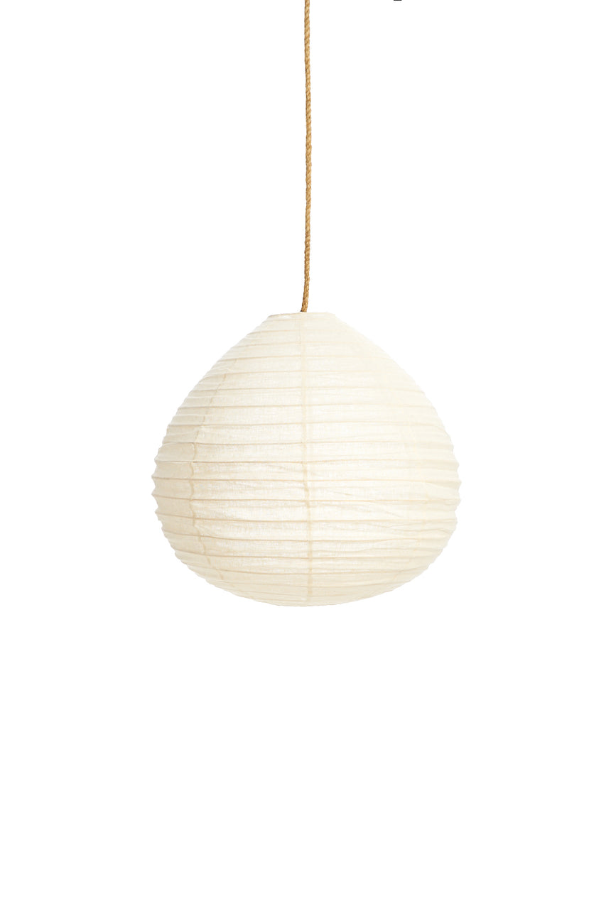 Linen Ivory Pear Lantern