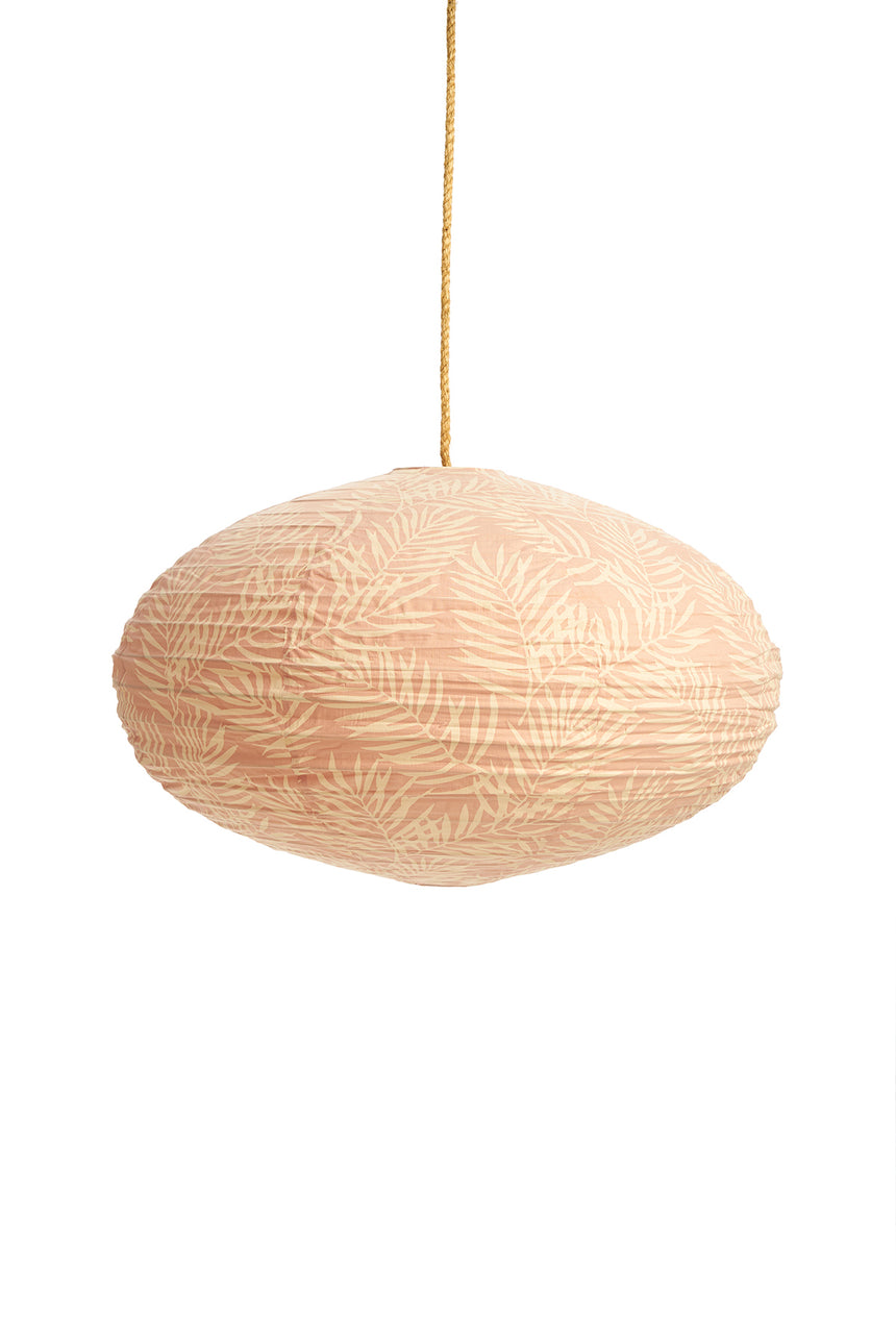 Cotton Palm Pink Lantern