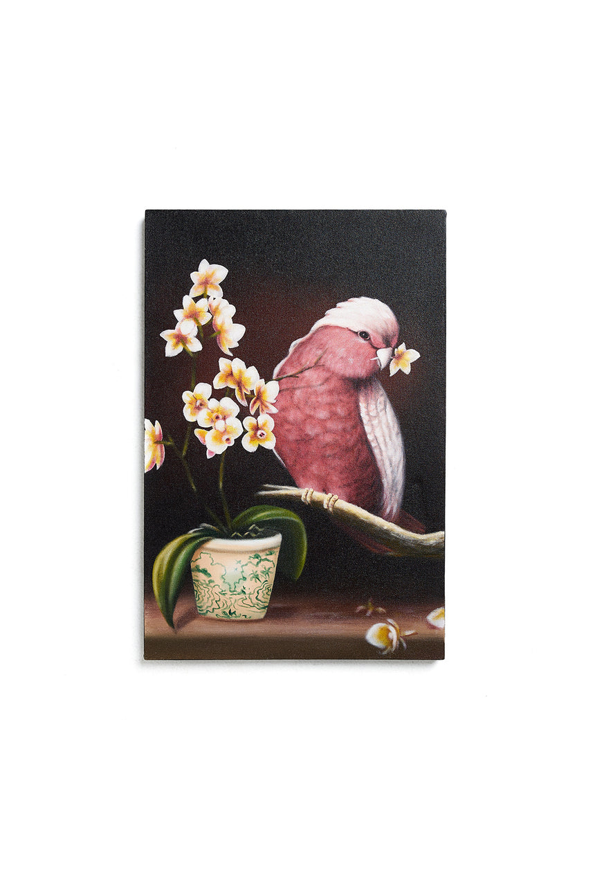 Bird Flowers Painting