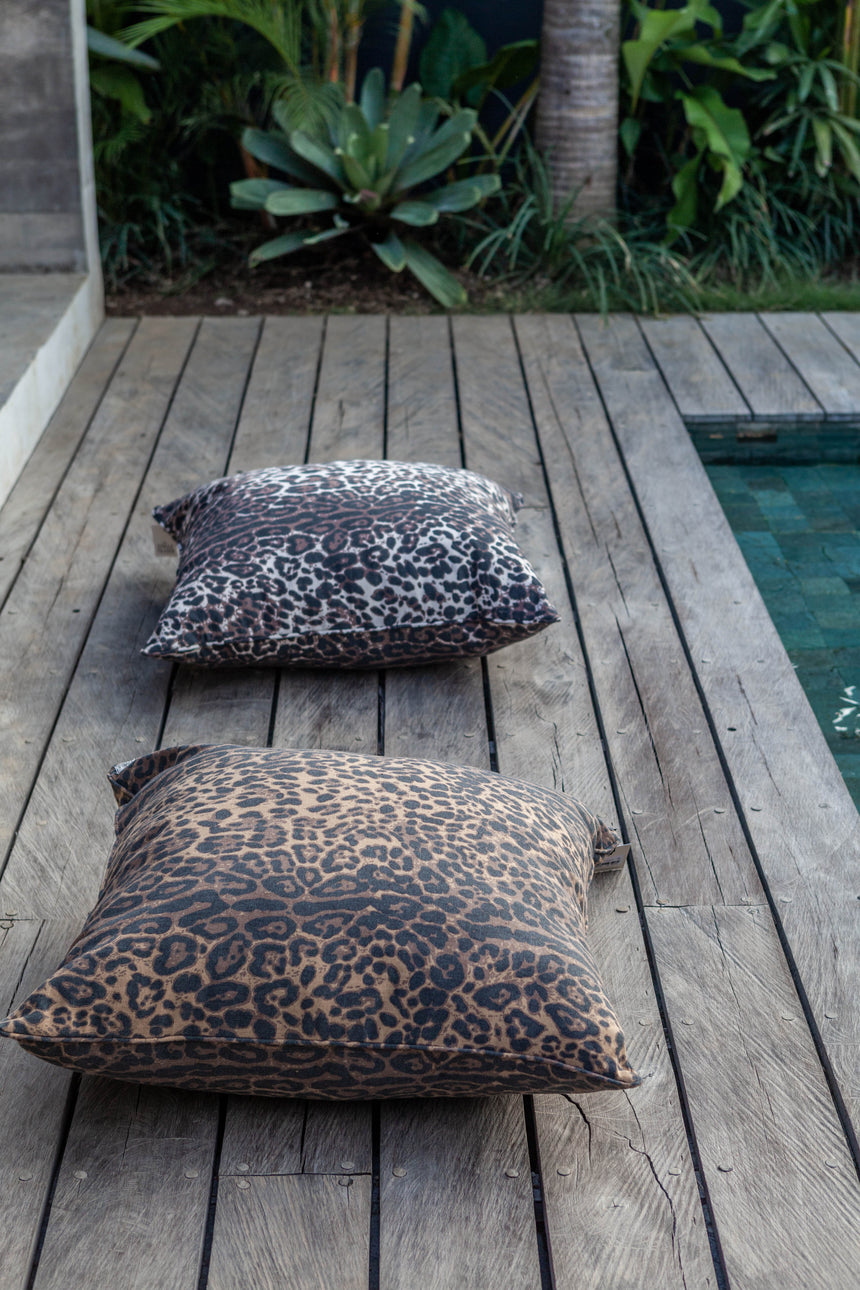 Leopard Floor Cushions